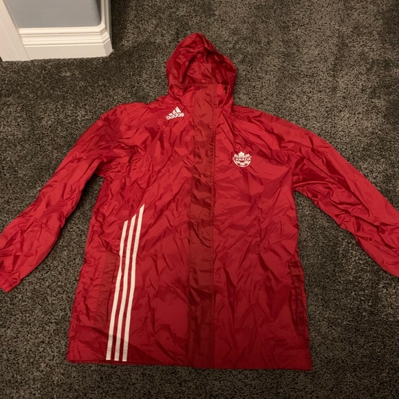 adidas Jackets & Coats Adidas Canada Soccer Rain Jacket Poshmark